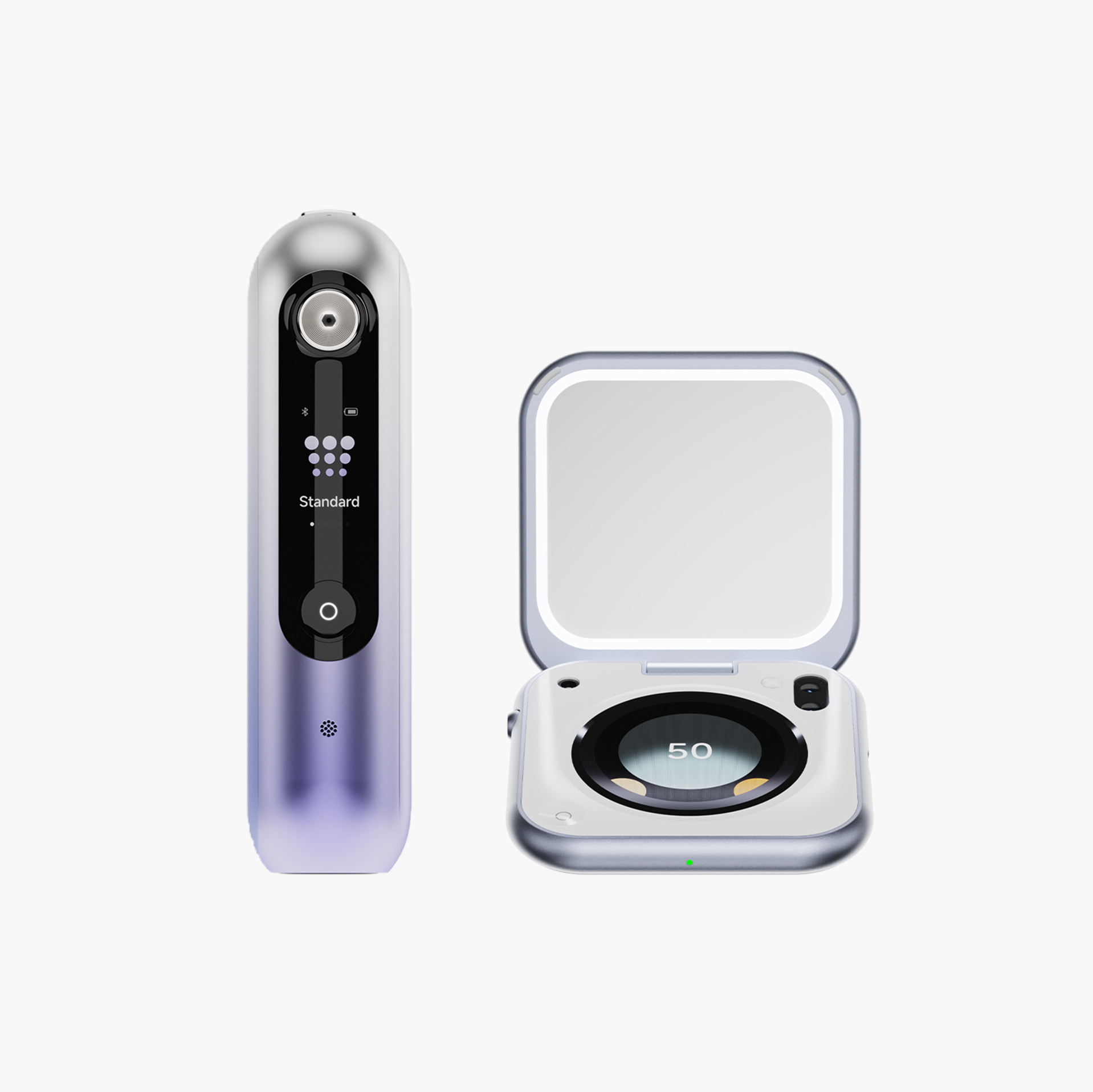 iNewMe Spring Glow Duo – Aura Mirror and NanoHydra Nano Infusion Bundle